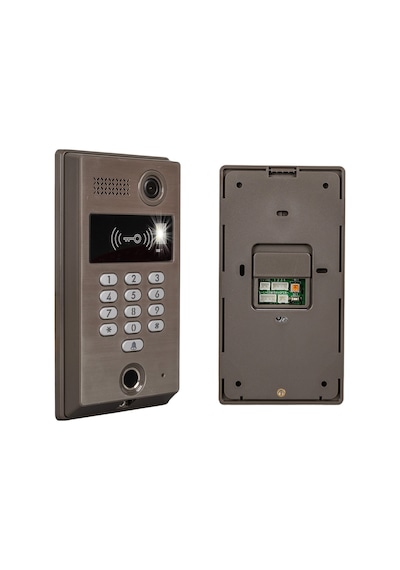 Powermaster Görüntülü Kapı Zili Intercom Tek Dairelik Diafon Kablosuz Gece Görüşlü Şifreli Çipli Parmak İzli