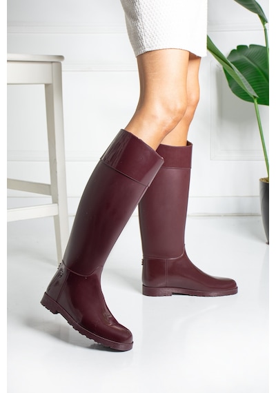 Wolk Shoes Kadın Yağmur Çizmesi Su Almaz Bordo Renk Bordo - 300256697 Bordo