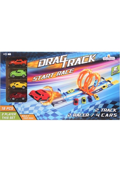 Drag Track Yarış Pisti 18  Parça