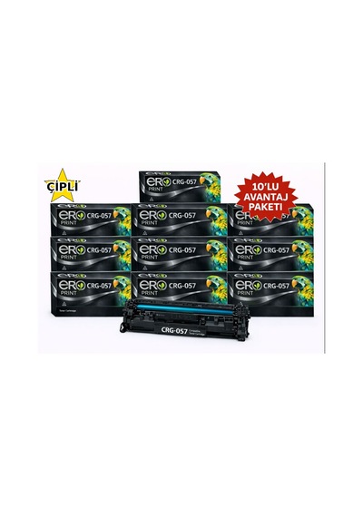 Canon İ-sensys Lbp-237dw Çipli Uyumlu Toner - 10'lu  Paket