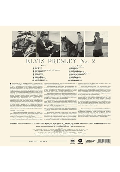 Elvis Presley - No. 2 180g Limited Edition + 8 Bonus Tracks - Plak