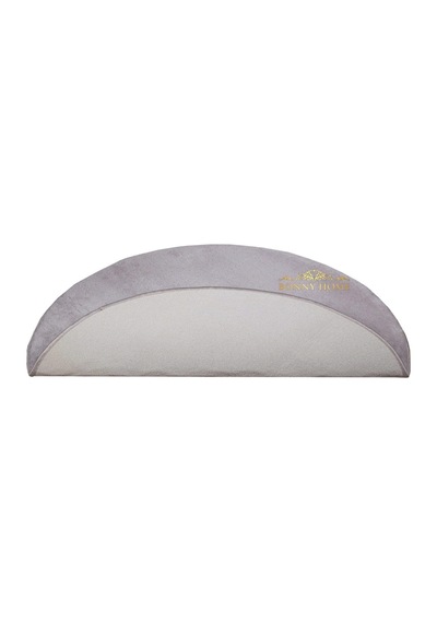 Bonny Home Elite Gri 100x100 Cm Yuvarlak Peluş Banyo Paspası Kaymaz Gri