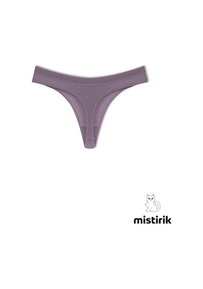 Paulo Model Fitilli Tanga Slip Iz Belli Etmez Külot Mor Renk Mor