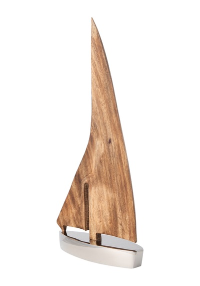 Mudo Home Saıl Boat Biblo 26x51cm