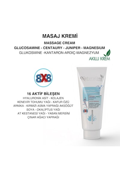 Naturaline Glukosaminli Masaj Kremi 100 ML