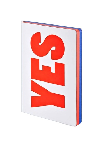 Nuuna Gri Noktalı A5 Defter Yes No 52293 Çok Renkli