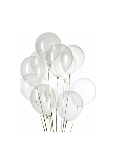 Şeffaf Balon 100 Adet 12 İnç Lateks Balon