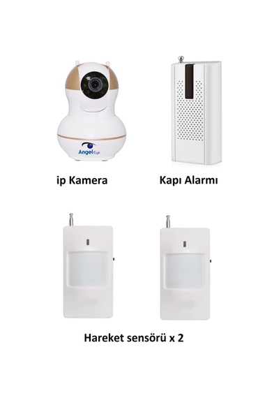 Ks-512 Full Hd Wifi Ev Ve Bebek Ip Kamera 4in1 Full Set
