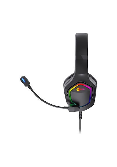 Lecoo HT403 3.5 MM Jack + USB Kablolu Kulak Üstü RGB Gaming Kulaklık