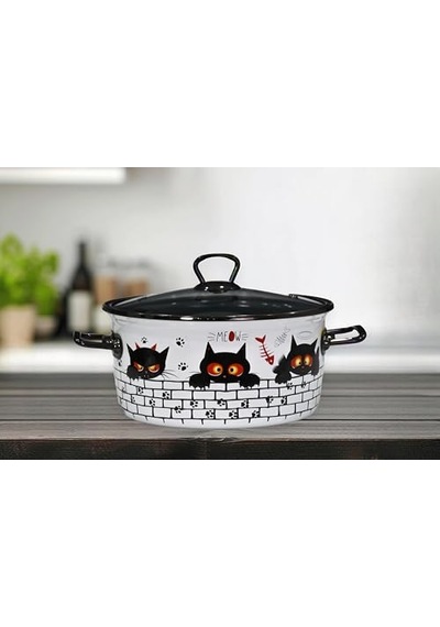 Cat Emaye Kızartma Tenceresi 22 Cm Genel