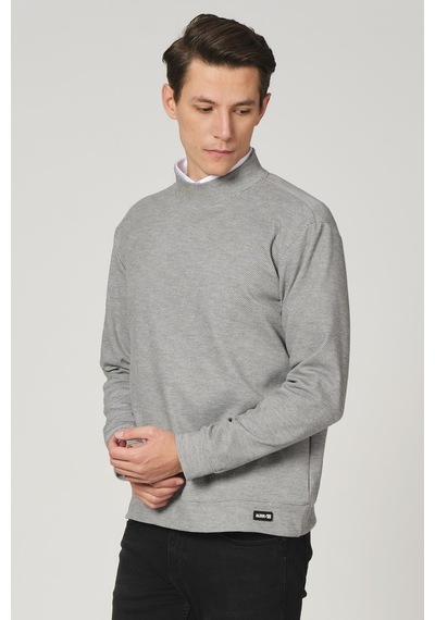 Alexander Gardi Alexandergardı Yarım Boğazlı Sweatshirt E21-72903 001