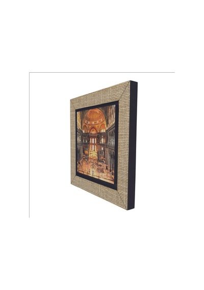 Ayasofya Camii İçi Baskılı Mdf Magnet 7x7 39