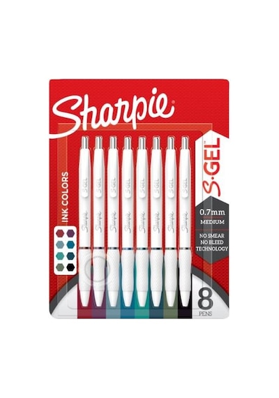 Sharpie Jel Kalem S-gel Fashıon Karışık Renk 8 Li Çok Renkli
