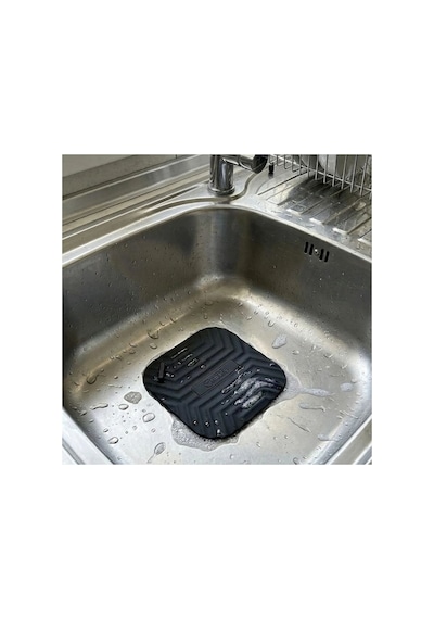 Siyah Kare Evye Gider Koku Önleyici Silikon Mat Lavabo Süzgeç Ve Haşere Engelleyici 5671 Diğer