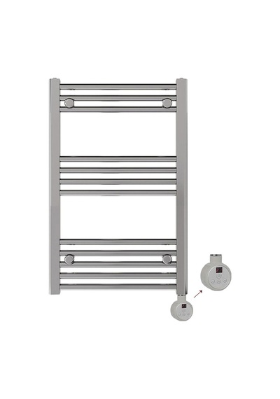 Angora Dijital Termostatlı Elektrikli Krom Havlupan 50 X 70 Cm Sağ