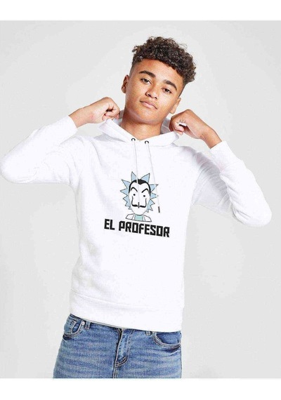 Tshirthane La Case De Papel El Profesor Baskılı Unisex Çocuk Kapüşonlu Sweat (534749474)