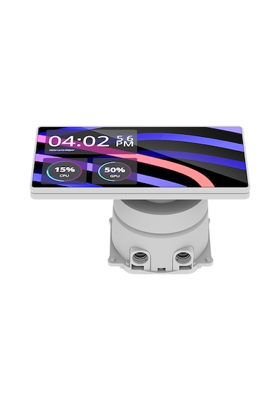 Coolermaster 360mm Lcd Masterlıquıd Core Mlw-d36m-a24pa-lw Argb Am5-1851p Sıvı Soğutmalı İşlemci Fanı Beyaz
