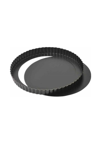 Kaiser Delicious Ayarlanabilir Taban Tart Kalıbı 28 CM Siyah