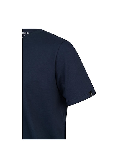 2as Alex Baskılı Erkek Sıfır Yaka T-shirt 047 Lacivert