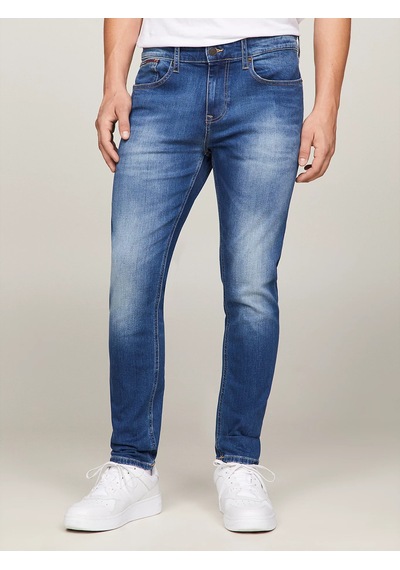 Tommy Hilfiger Erkek Slim Tapered Fit Jean Pantolon 4287254