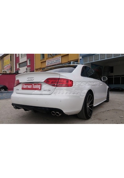 Audi A4 Difüzör-------Fibersan Tuning