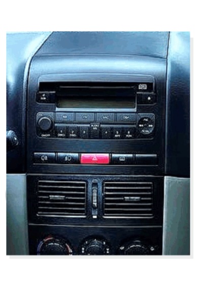 Fiat Palio İle Uyumlu 2004-2012 1-dın / 2-dın Teyp Çerçevesi