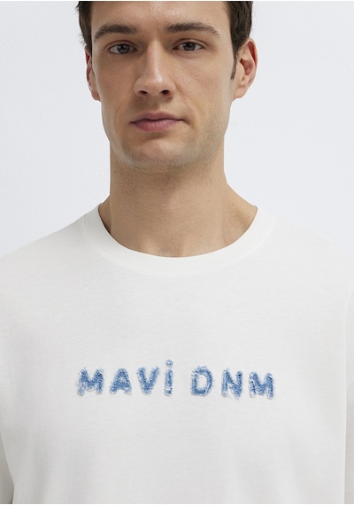 Mavi - Mavi Dnm Ekru Tişört 0613604-70057
