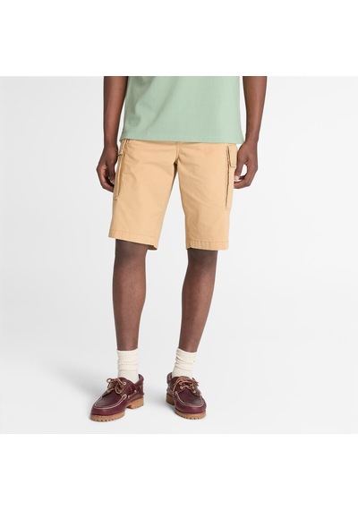 Timberland Brookline Poplin Cargo Erkek Krem Şort Tb0a5tzqeh31 Sari