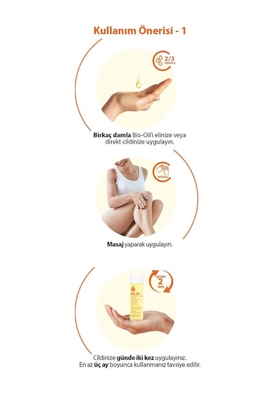Bio Oil %100 Natural Çatlak Karşıtı & Leke Karşıtı Nemlendirici Doğal Cilt Bakım Yağı 125 ML