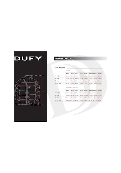 Dufy Lacivert Erkek Slim Fit Kapüşonlu Yelek Mont - 97125 Lacivert