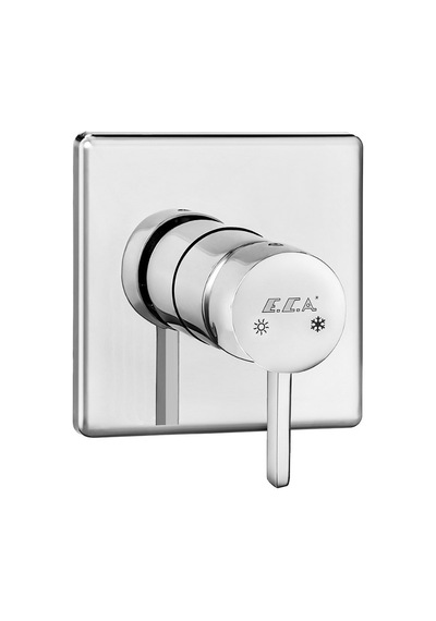 Eca Purity Ankastre Duş Bataryası Sıva Üstü 102167102H-K Krom
