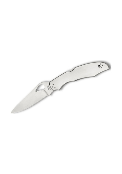 Spyderco Byrd Cara Cara 2 Stainless Combinationedge Kamp Çakı Gümüş