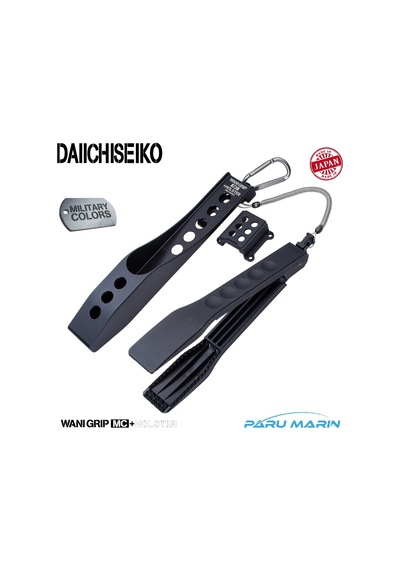 Daiichiseiko Wani Grip Mc Balık Maşası 26 Cm + Taşıma Kılıfı Blac