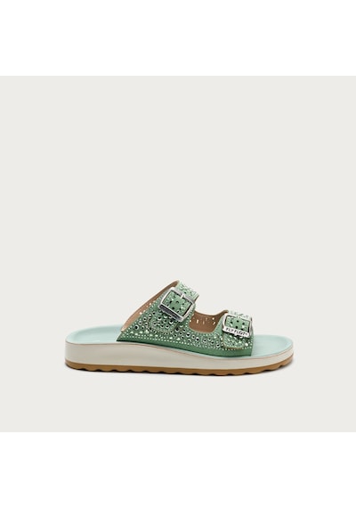 6344-water Green Sandalet Kadın 77 169 Kz Fly Flot Synthetıc