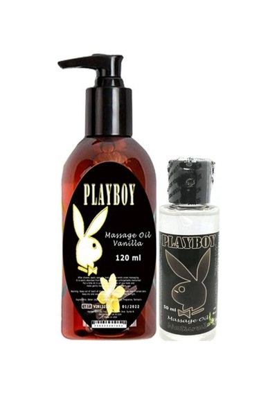 Playboy Aromaterapi Vanilya Massage Oil 120 Ml + Natural Aromalı Massage Vücut Masaj Yağı 50 Ml