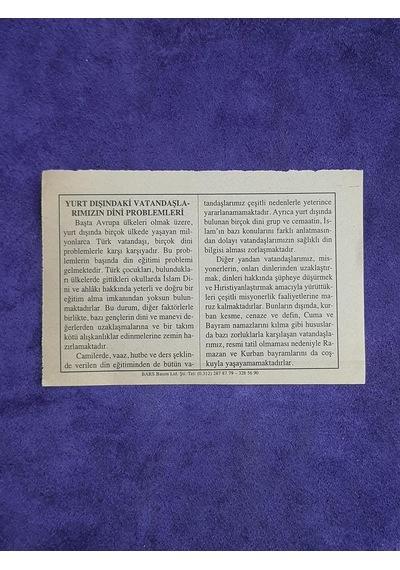 5 Ekim 2002 Takvim Yaprağı - Nostalji Koleksiyonluk Takvim Yaprağı A