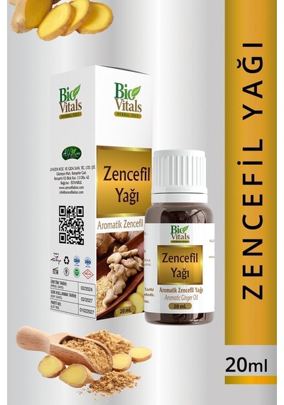 Zencefil Yağı 20ml Skt-03-2027