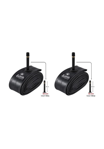20 Jant Iç Lastik A/v Uzun Sibop 48mm Şamyel 20x175-2.125 Butly 2 Li Set