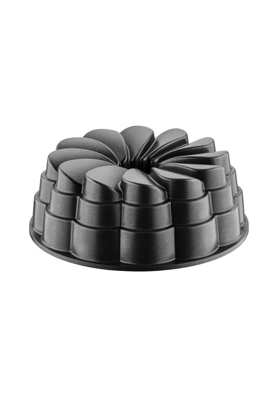 Emsan Black Shiny Rose Döküm Kek Kalıbı 22 Cm