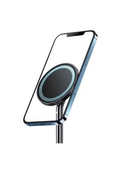 Benks W08 2 in 1 MagSafe Kablosuz Şarj Standı Apple Uyumlu iPhone & Airpods 15W Wireless Şarj İstasyonu ZORE-220011 Siyah