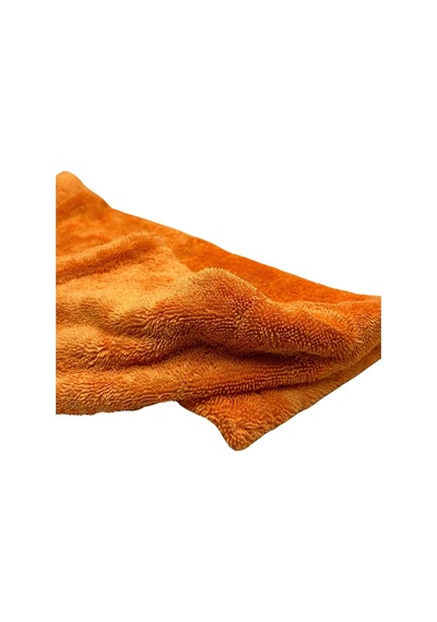 Magicfox Turuncu Çift Katlı Araç Kurulama Havlusu 50 X 80 Cm 1200 Gsm