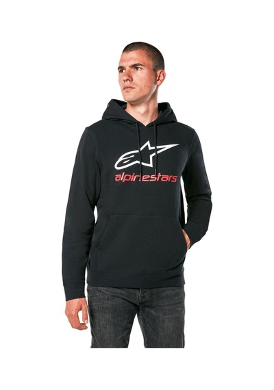Alpinestars Always V3 Hoodie Kapüşonlu Sweatshirt Siyah Beyaz Kırmızı Çok Renkli