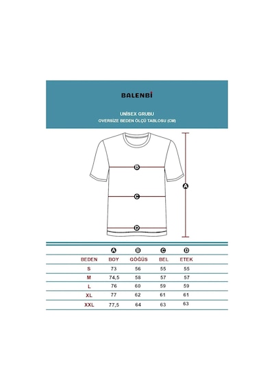 Balenbi Unisex Bisiklet Yaka Oversize Kalıp Penye Tişört 1004 Gri 4 Gri Balenbi Unisex Bisiklet Yaka Oversize Kalıp Penye Tişört 1004 Gri 4 Gri