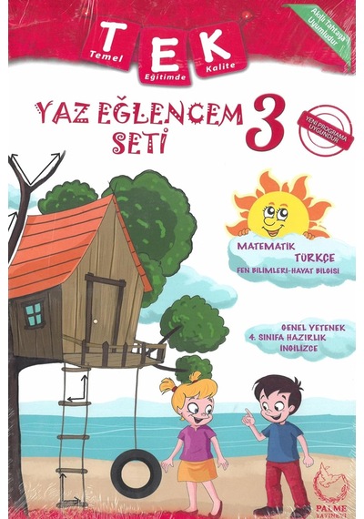 Palme Yayınları 3. Sınıf Tek Yaz Eğlencem Seti Palme