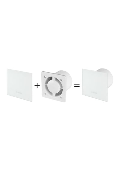 Bosch DP100 MW Dekoratif Panel Mat Beyaz - Fan 1700 WS 100 için