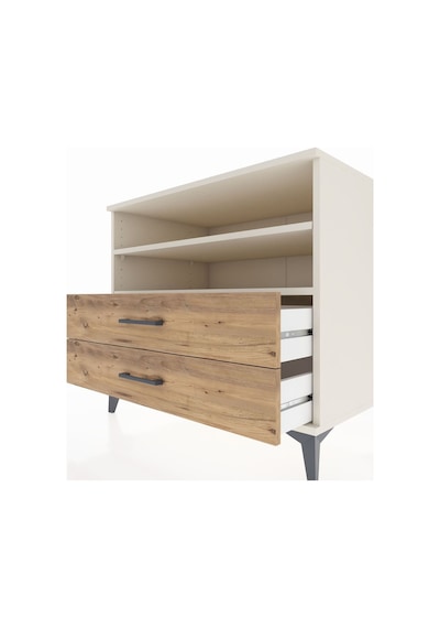 Kronos Şifonyer 2 Raflı 2 Çekmeceli 88x59x80 Aytaşı-çam Aytaşı