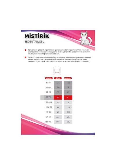 Mistirik Tvigoso Göbek  Toparlayıcı 4 Aşamalı Askısız Latex Siyah Renk
