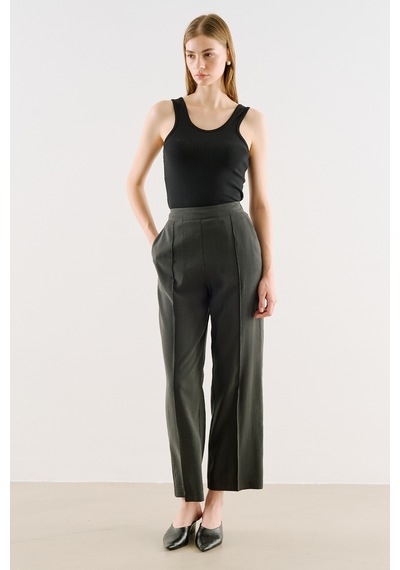 Manuka Rahat Düz Kesim Pantolon Antrasit Aw26pnt00008-52