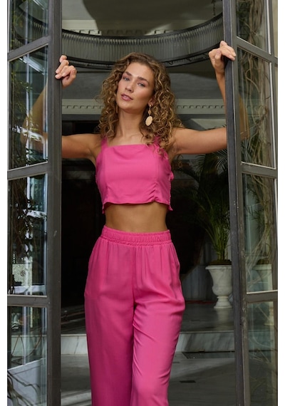 Gizzey Kadın 3 Lü Fuşya Pijama Takım C5t1n1o12 001