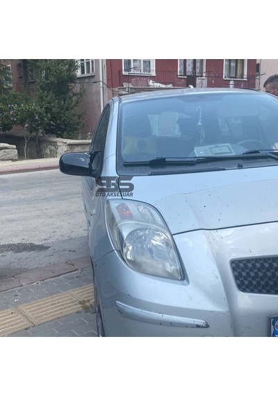 Toyota Corolla 2002-2010 Uyumlu Sinyalsiz Batman Yarasa Ayna Kapağı Piano Black Abs Plastik